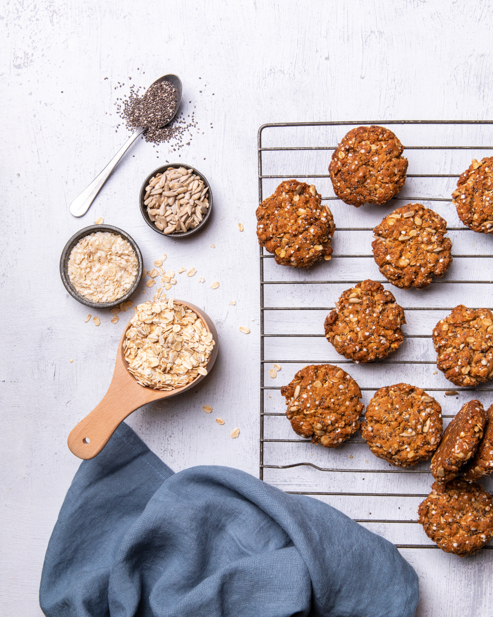 Mixed Grain Anzac Biscuits - AZALEA