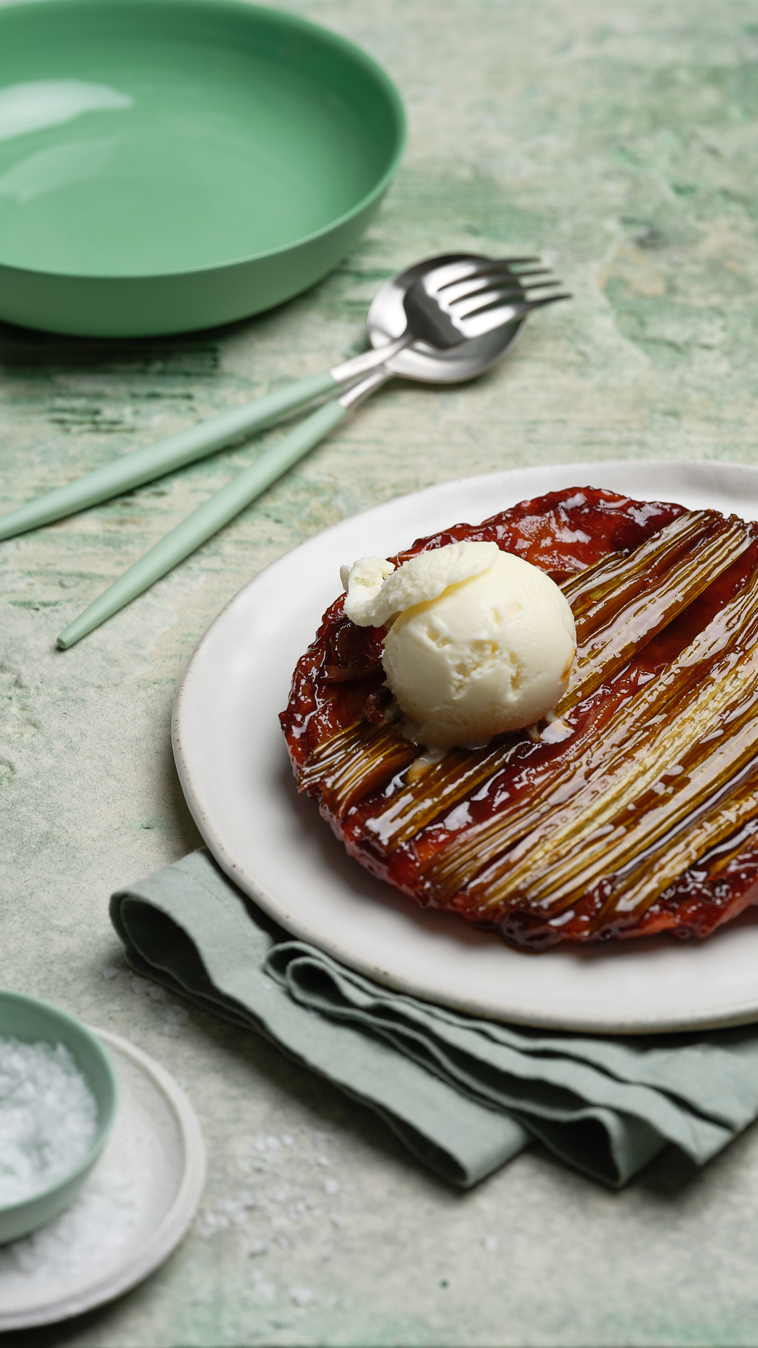 Celery Tarte Tatin - AZALEA