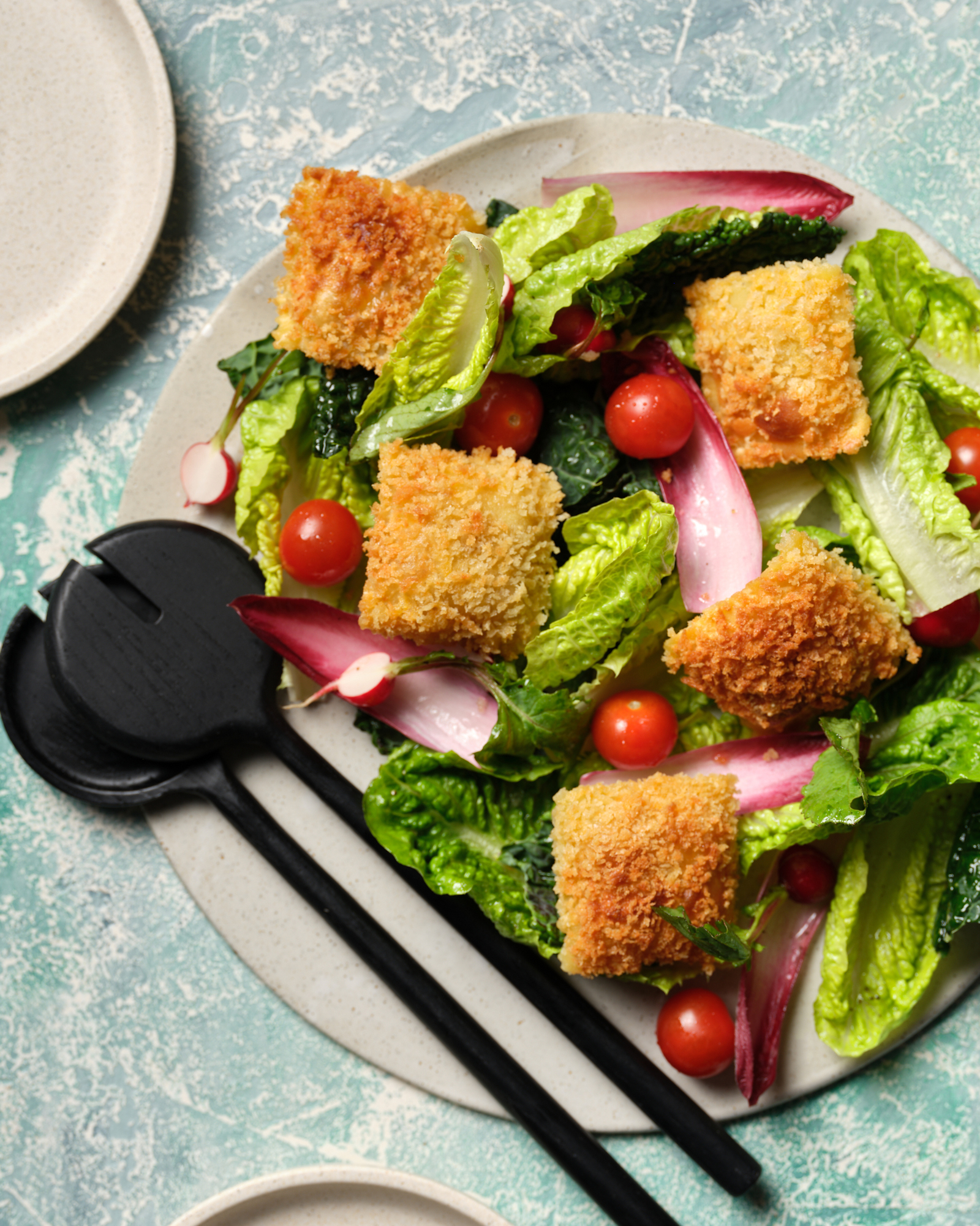 Crispy Ravioli Salad Azalea